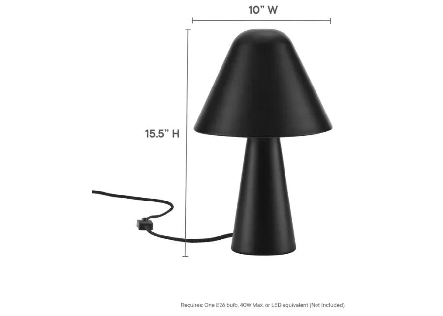 Jovial Metal Mushroom Table Lamp