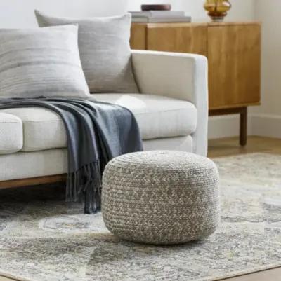 Entwined EDPF-003 12"H x 18"W x 18"D Pouf