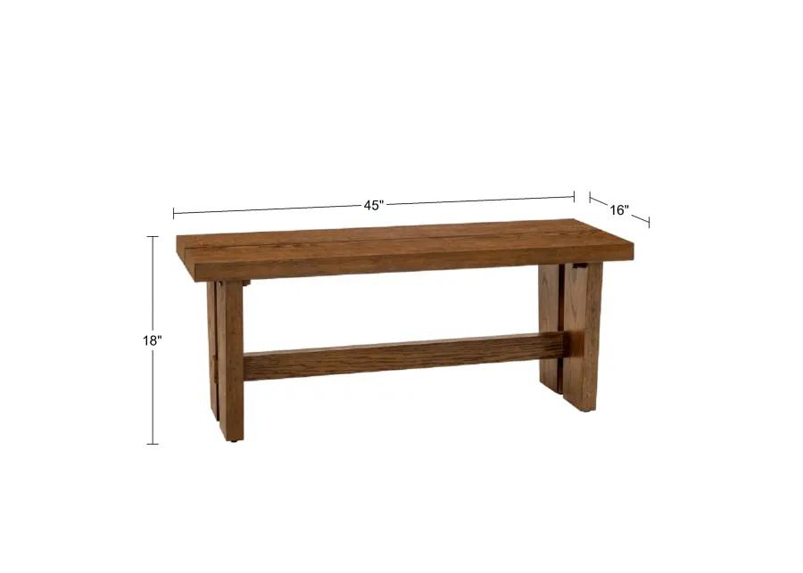 INK+IVY Frank Brown Dining Bench