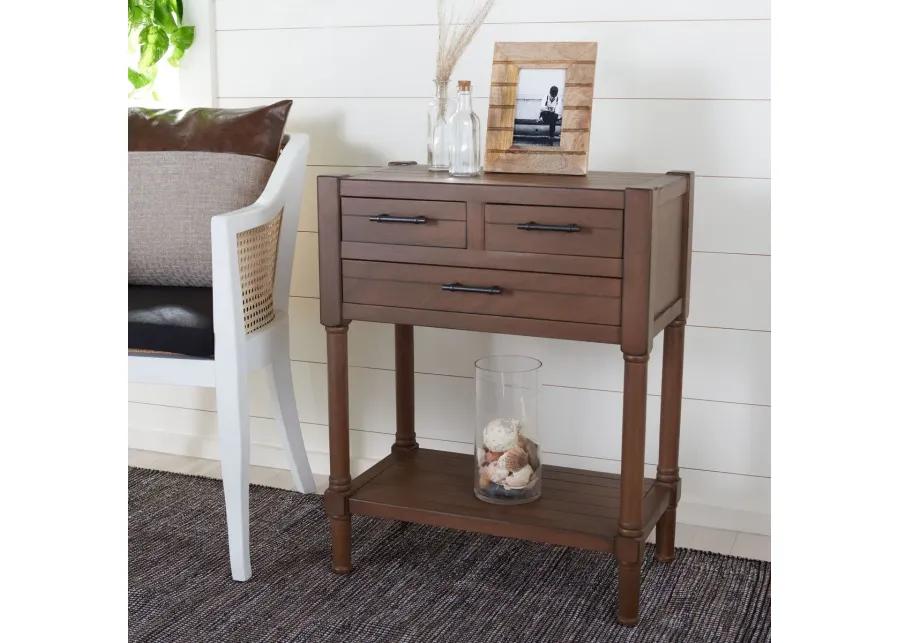 FILBERT 3 DRAWER CONSOLE TABLE