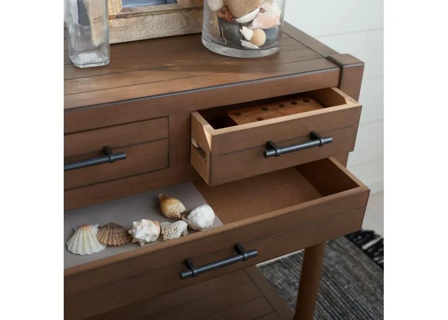 FILBERT 3 DRAWER CONSOLE TABLE