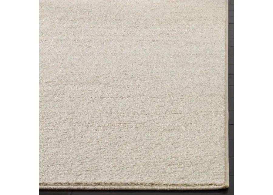 Adirondack Contemporary Champagne / Cream 6' X 6' Square Powerloomed Rug