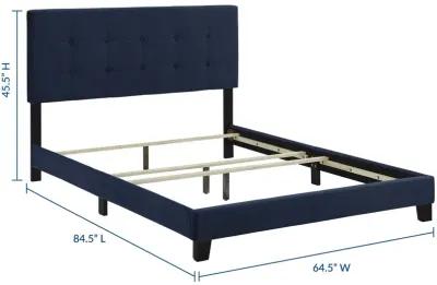 Amira Queen Performance Velvet Bed