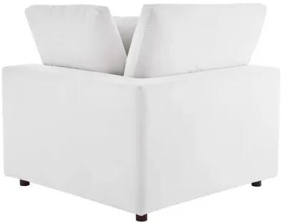 Commix Down Filled Overstuffed Performance Velvet Corner Chair