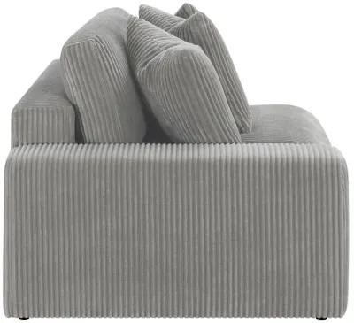 Blaine Upholstered Reversible Sectional Fog