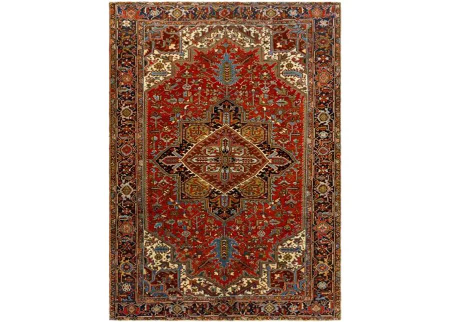 Antique One of a Kind AOOAK-1003 8'5" x 11' Handmade Rug