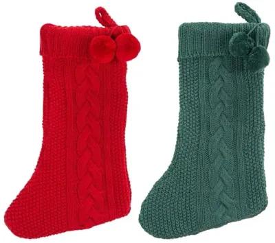 NUTMEG STOCKING - Set of 2