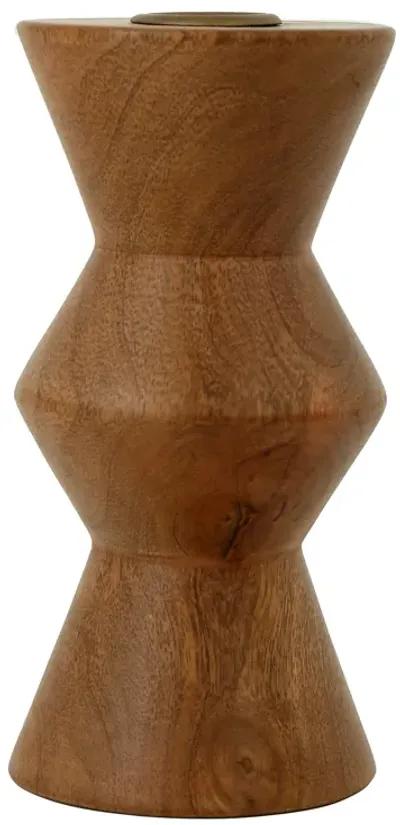 Sequence Wooden Candle Holder Small