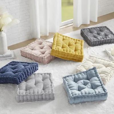 Poly Chenille Square Floor Pillow Cushion