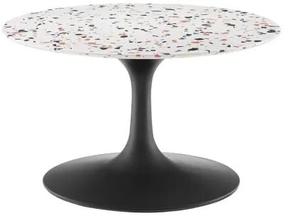 Lippa 28" Round Terrazzo Coffee Table