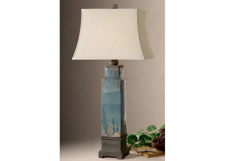 Soprana Blue Table Lamp