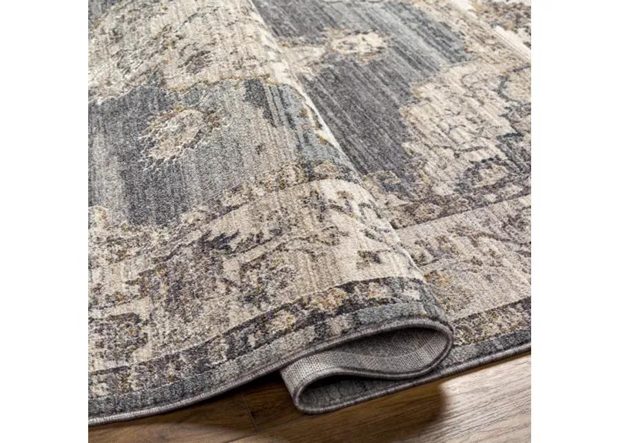 Aida AAD-2300 3'11" x 5'10" Machine Woven Rug