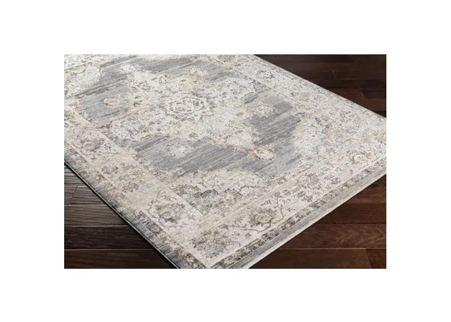 Aida AAD-2300 3'11" x 5'10" Machine Woven Rug