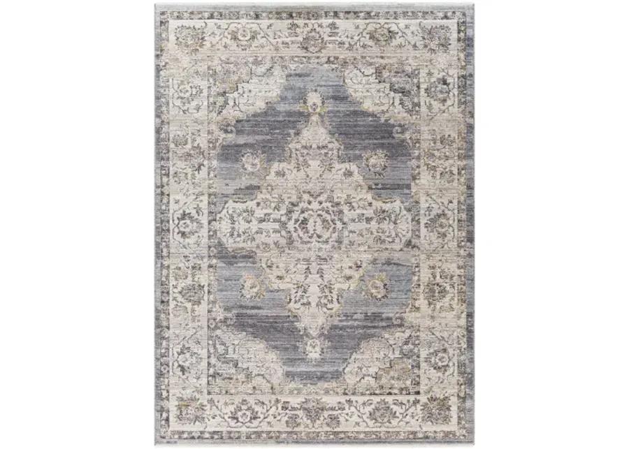 Aida AAD-2300 3'11" x 5'10" Machine Woven Rug