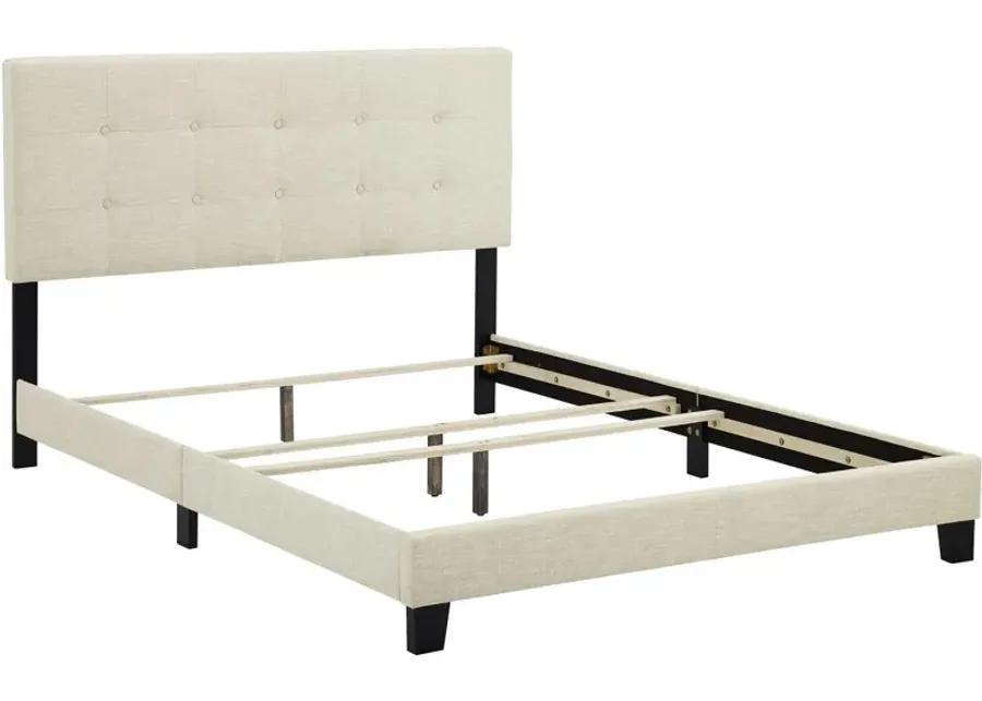 Amira Queen Upholstered Fabric Bed