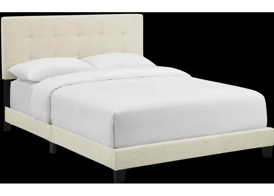 Amira Queen Upholstered Fabric Bed