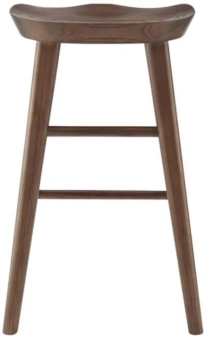 Vieno Counter Stool in Walnut - Set of 1