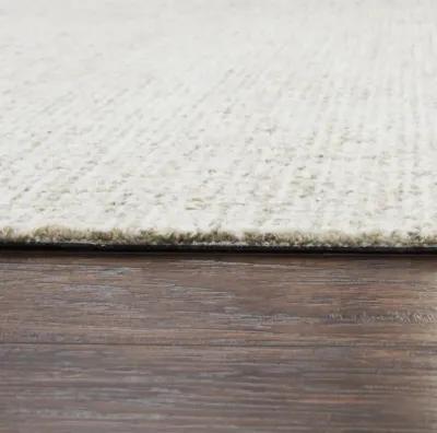 Brindleton Beige/Ivory Tweed Wool 5' x 8' Rectangle Rug