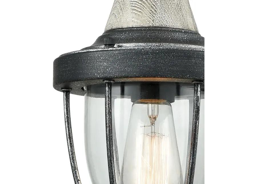 Sturgis 7" Wide 1-Light Mini Pendant - Silvered Graphite