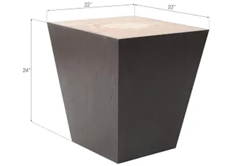 Trapezoid Side Table