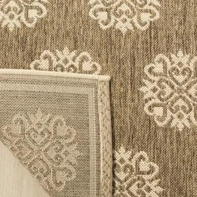 LINDEN 181 Collection LND181B-5 Beige / Cream 5'-3" X 7'-6"