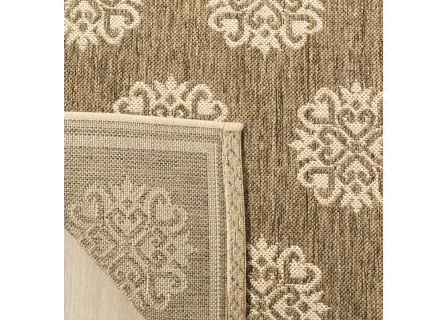 LINDEN 181 Collection LND181B-5 Beige / Cream 5'-3" X 7'-6"