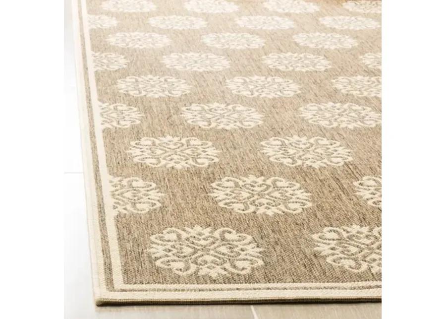 LINDEN 181 Collection LND181B-5 Beige / Cream 5'-3" X 7'-6"