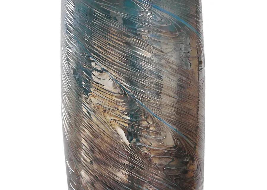 Olesya Swirl Glass Table Lamp