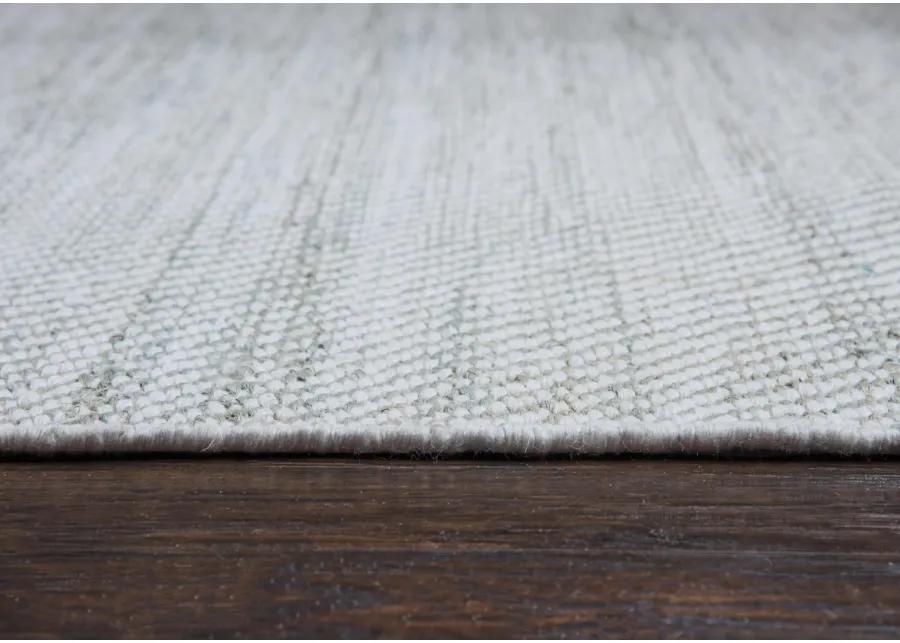 Ellington Gray Stripe  Jute / Wool  3' x 5' Rectangle Rug