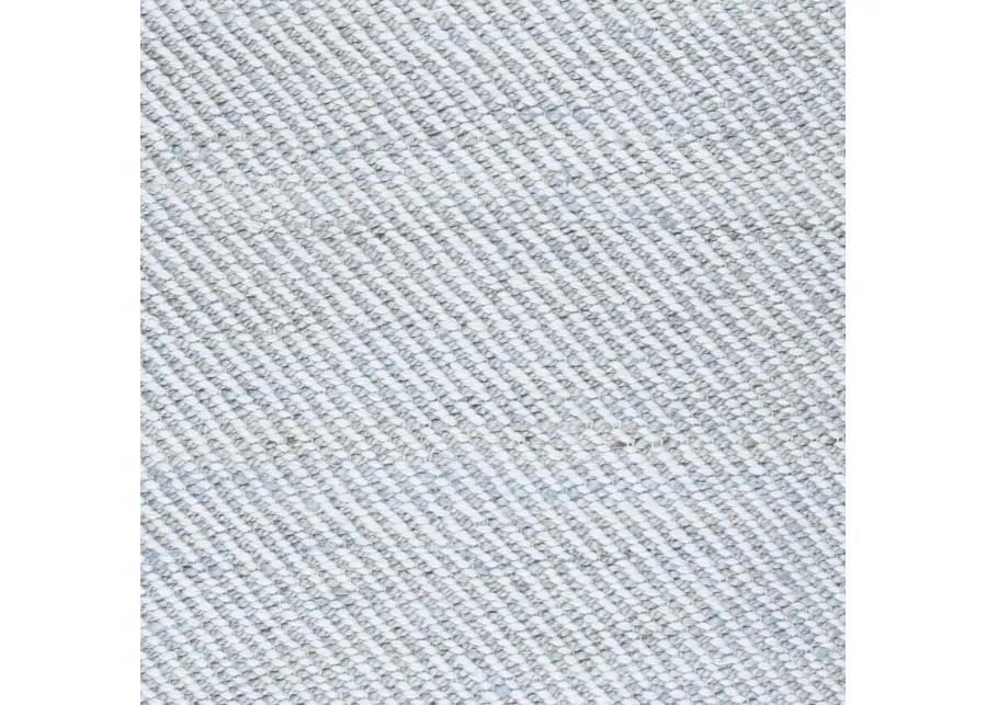 Ellington Gray Stripe  Jute / Wool  3' x 5' Rectangle Rug