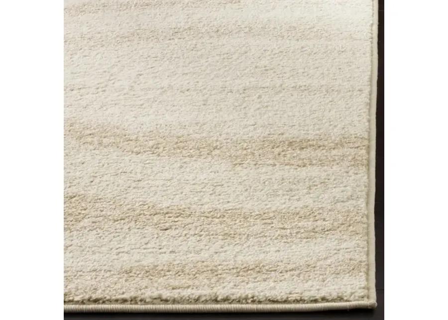 Adirondack Contemporary Cream / Champagne 10' X 14' Powerloomed Rug