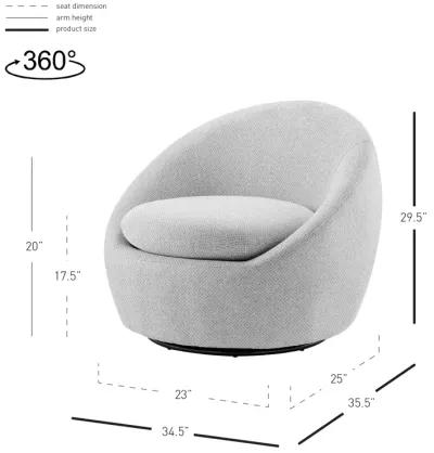 Adelmo Swivel Accent Chair