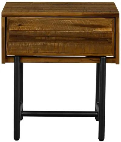 Cusco Rustic Acacia Single Drawer Night stand