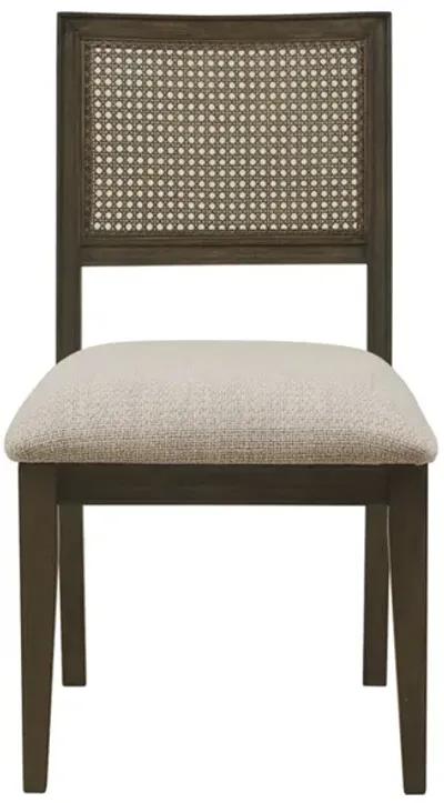 INK+IVY Kelly Brown Armless Dining Chair Set of 2