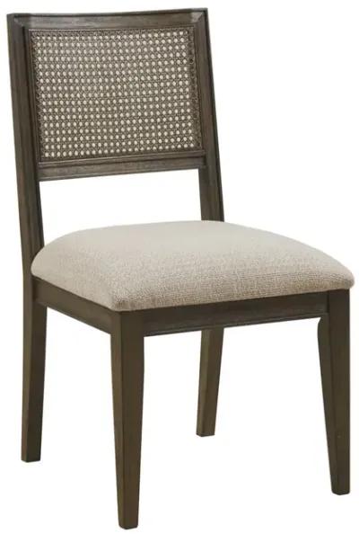 INK+IVY Kelly Brown Armless Dining Chair Set of 2