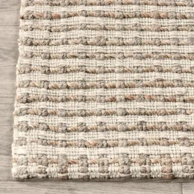 Huntington 9'x12' Handwoven Jute Sustainable Ivory Accent Area Rug