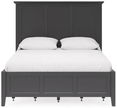 Grace King-size Four Drawer Platform Storage Bed in Raven Black