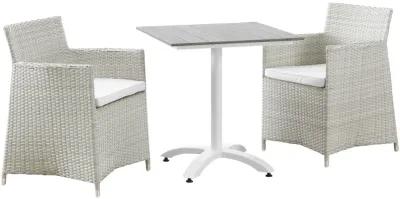 Junction 3 Piece Outdoor Patio Dining Set