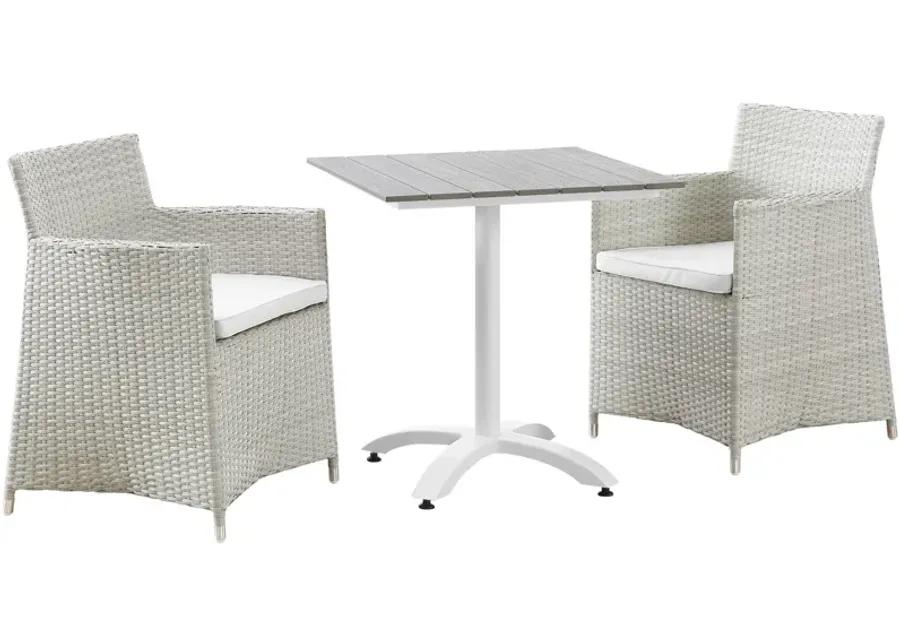 Junction 3 Piece Outdoor Patio Dining Set