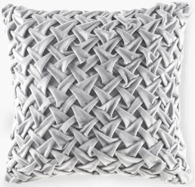 Croscill Classics Winchester Silver Square Decor Pillow