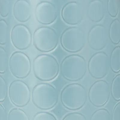 Cer, 12" Circles Vase, Aqua Haze