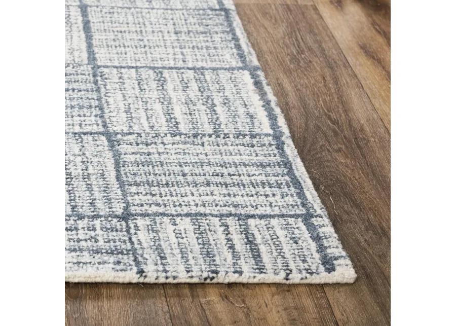 Taylor Blue  Wool 8'6" x 11'6" Rectangle Rug