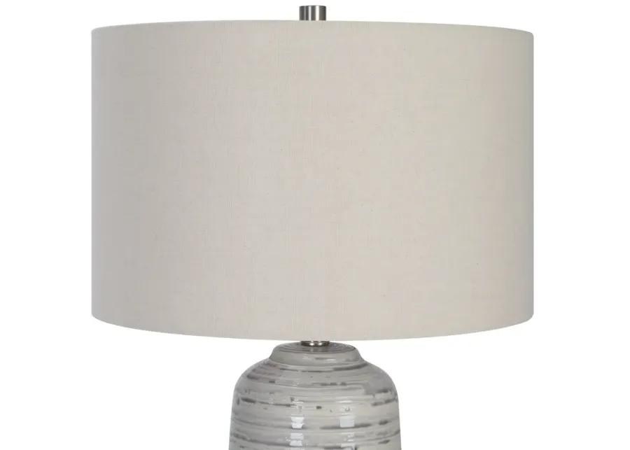 Uttermost Cyclone Ivory Table Lamp