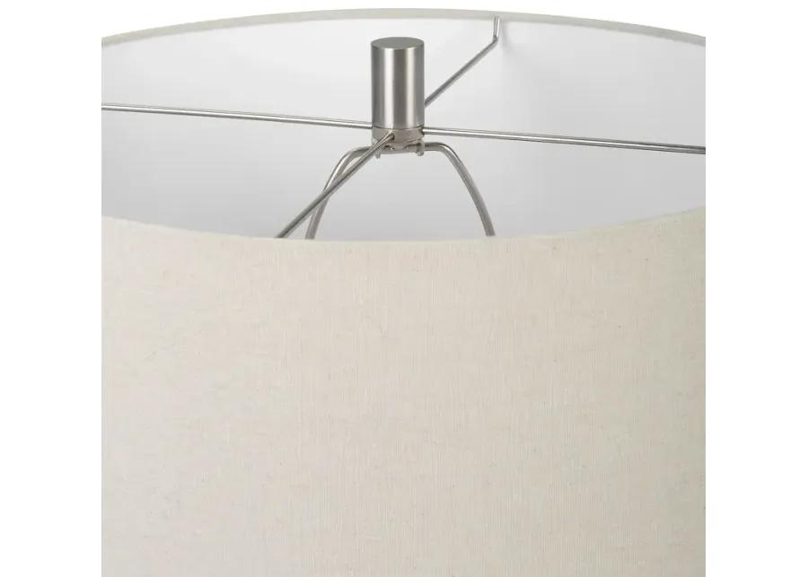 Uttermost Cyclone Ivory Table Lamp