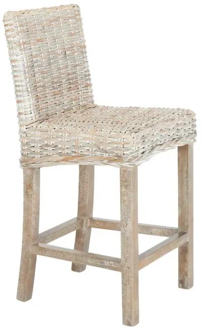 TOBIE RATTAN COUNTER STOOL