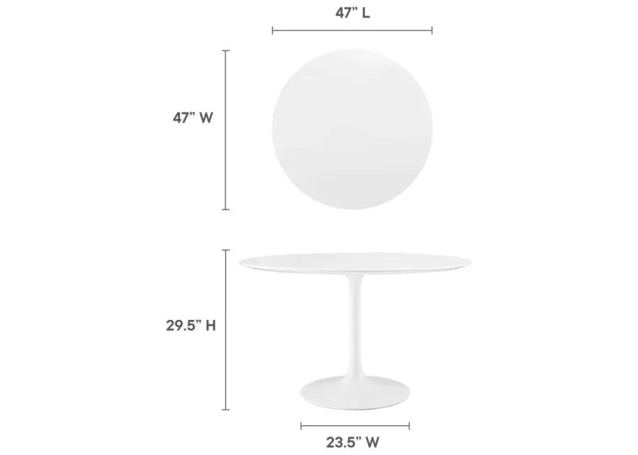 Lippa Round Top Dining Table