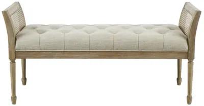 Martha Stewart Isla Natural Accent Bench