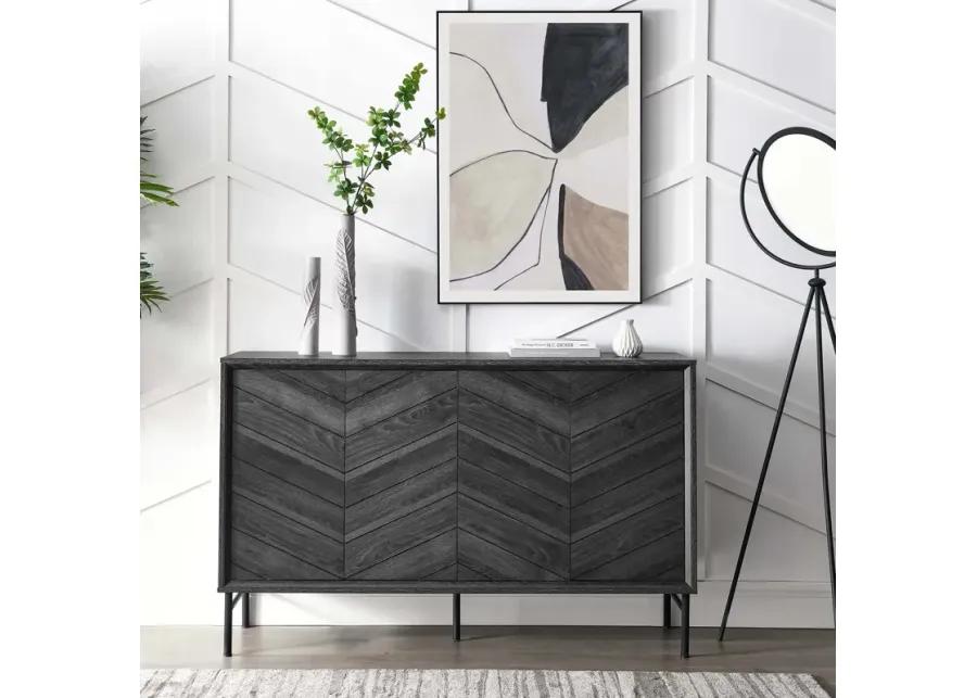 Harper Chevron Sideboard