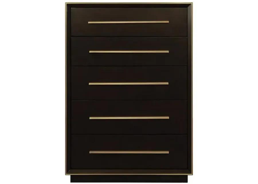 Durango 5-drawer Chest Smoked Peppercorn