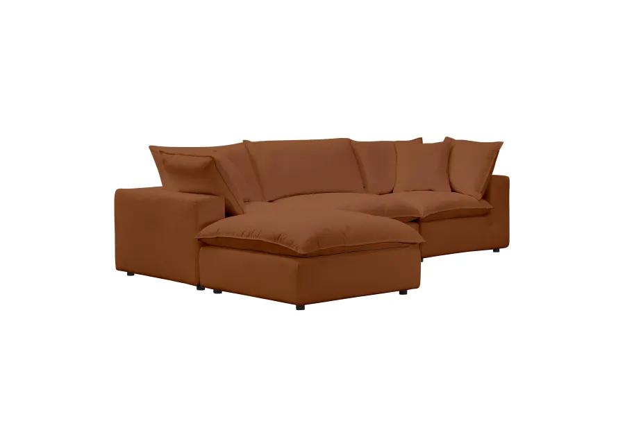 Cali Rust Ottoman